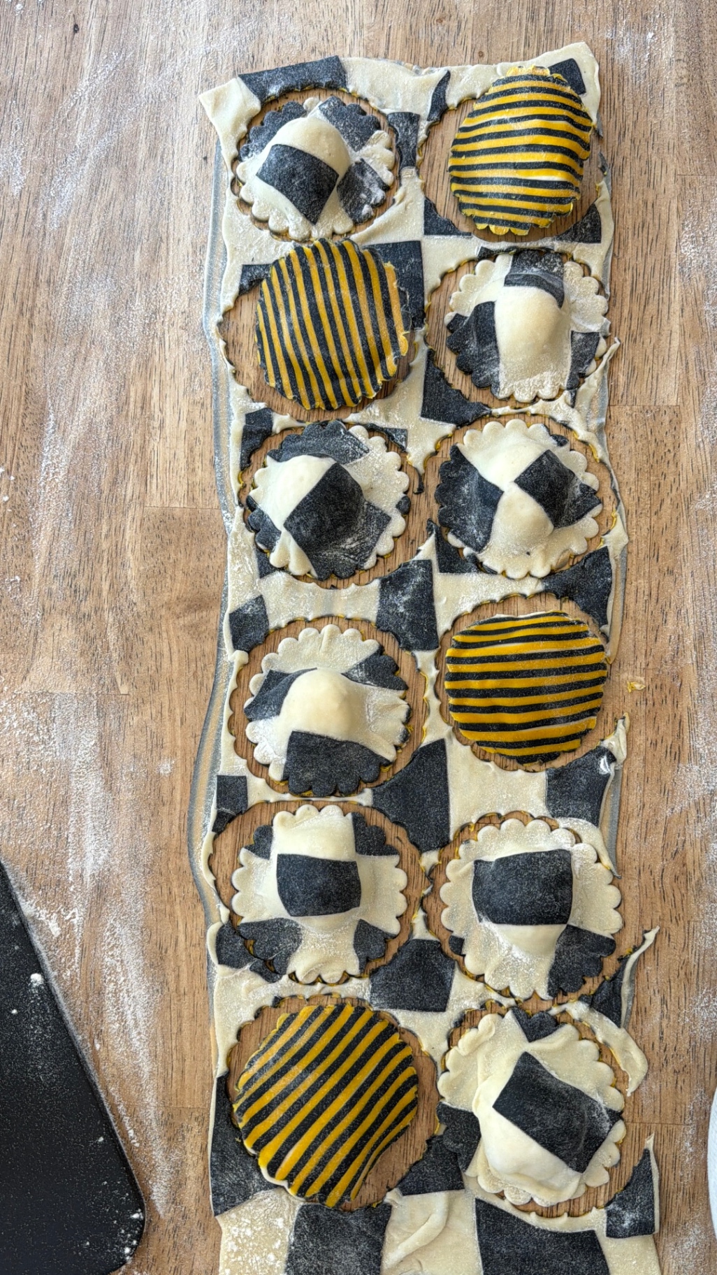 Checkerboard Ravioli