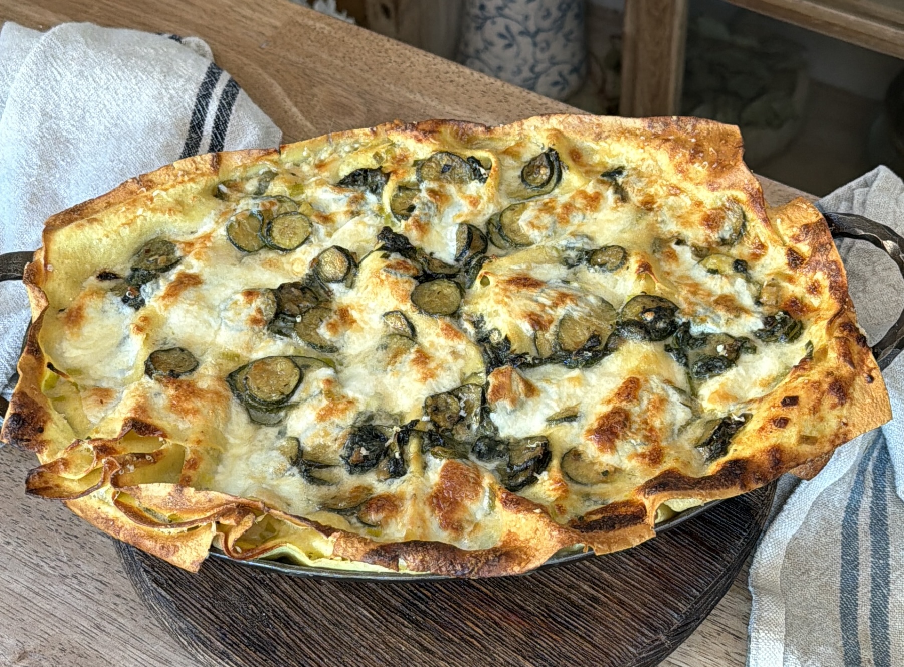Golden Zucchini & Herb Lasagna