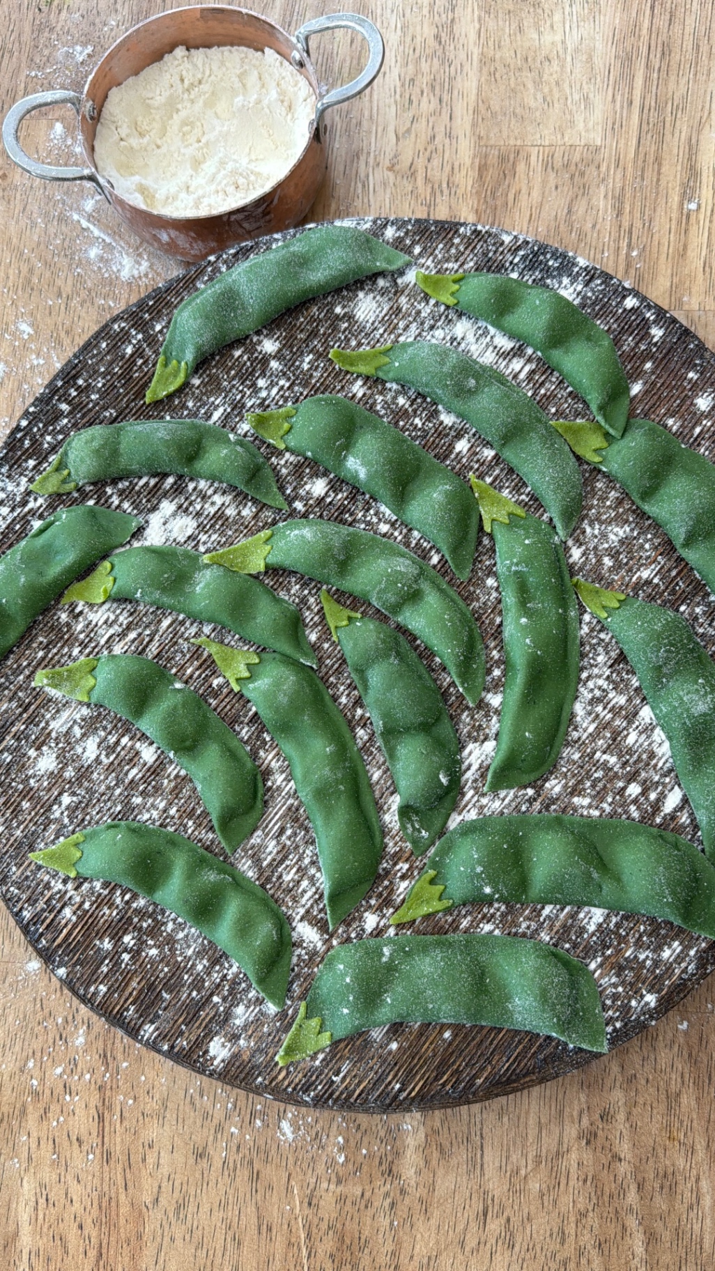 Pea Pod Ravioli