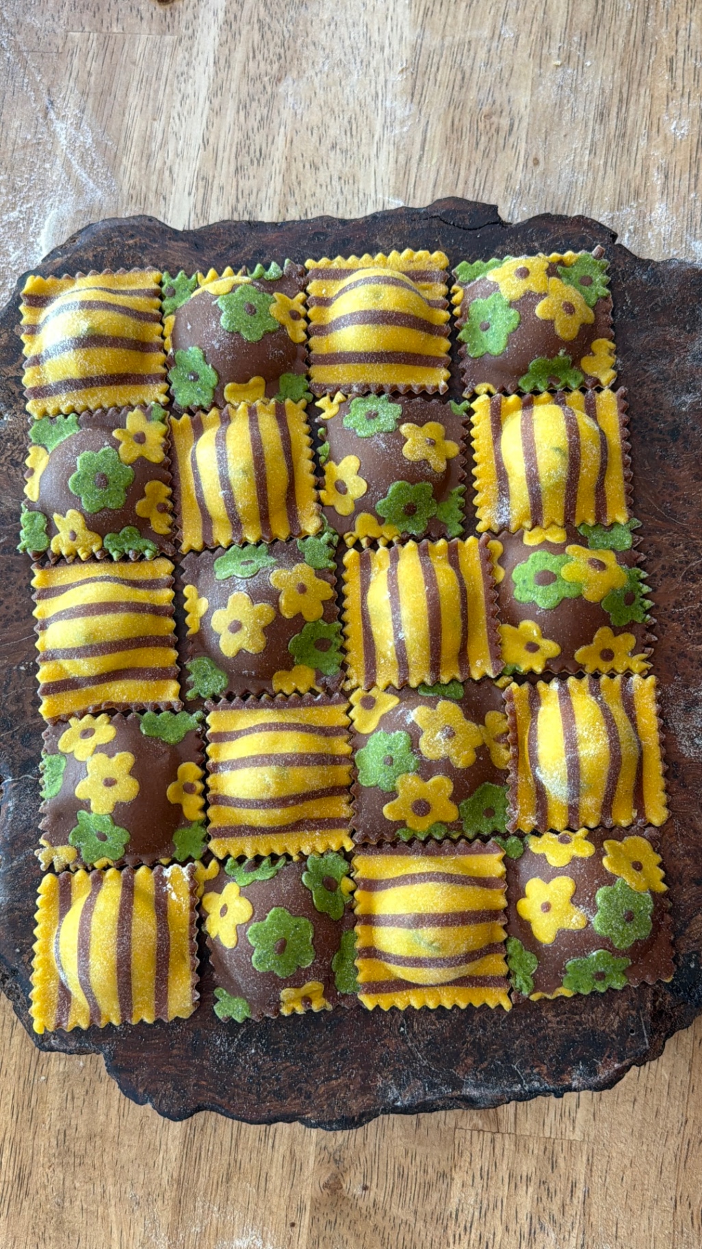 Flower Ravioli Tray